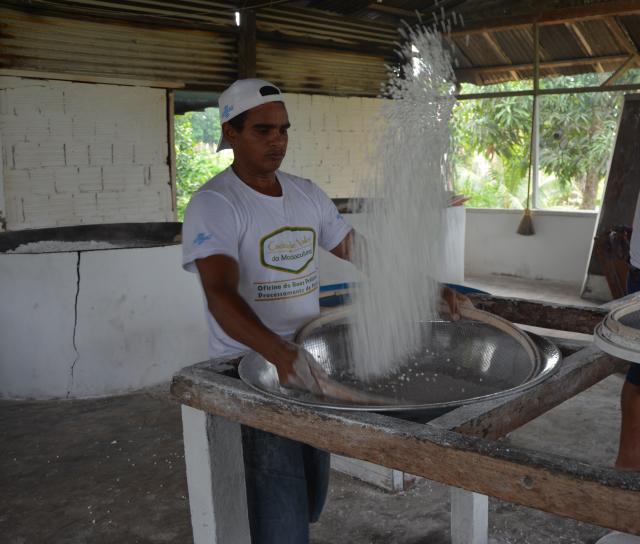 Imagem de Barrinhas açucaradas à base de farinha de tapioca